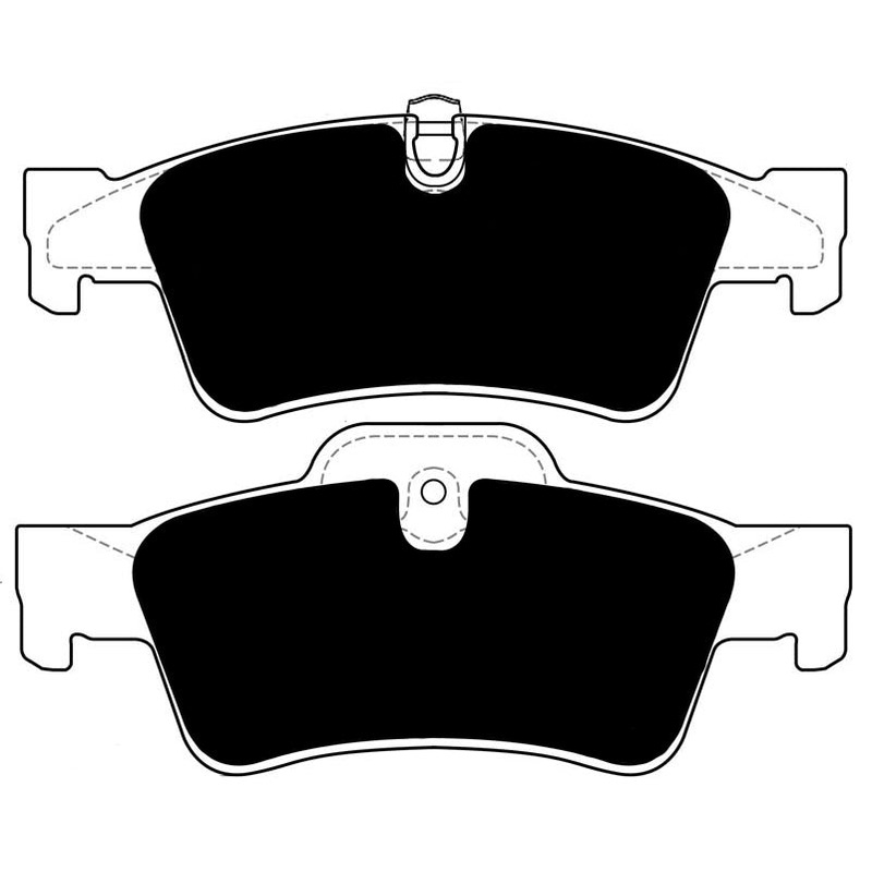 Porterfield Brake Pads for 2014 MERCEDES-BENZ G63 AMG