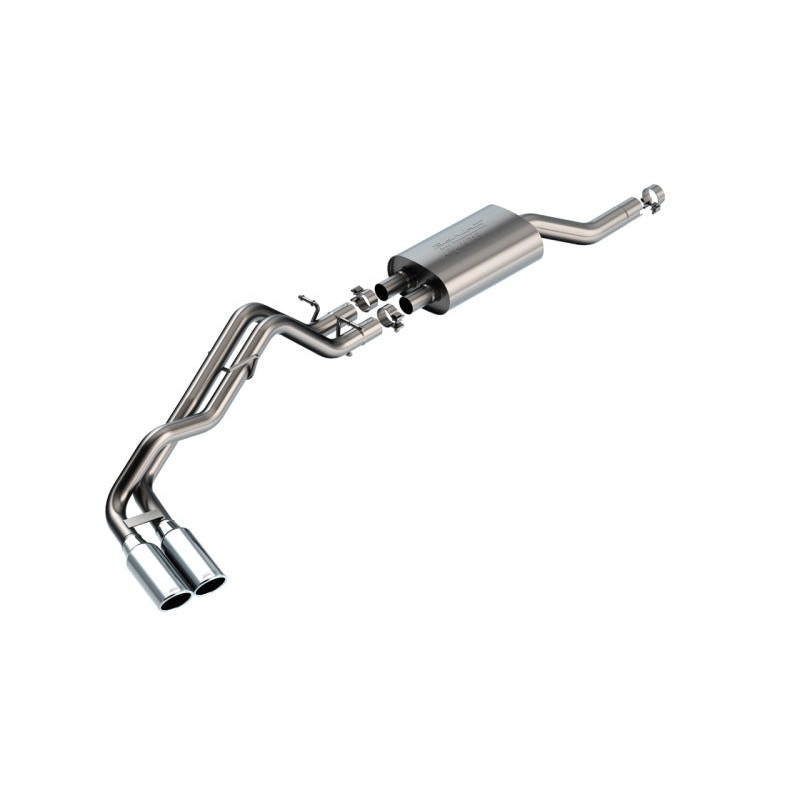 Borla 2024+ Ford Ranger XLT S Type Catback System – Chrome Tip