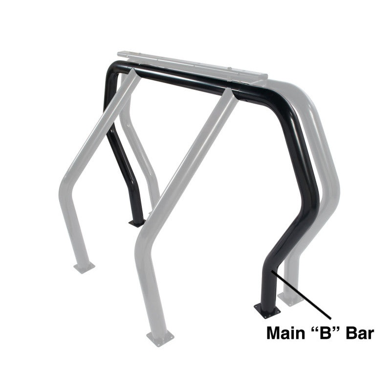 Go Rhino RHINO Bed Bar – Rear Main B bar – Black