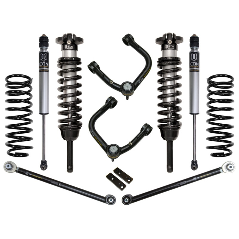 ICON 2010+ Toyota FJ/4Runner 0-3.5in Stage 3 Suspension System w/Tubular Uca
