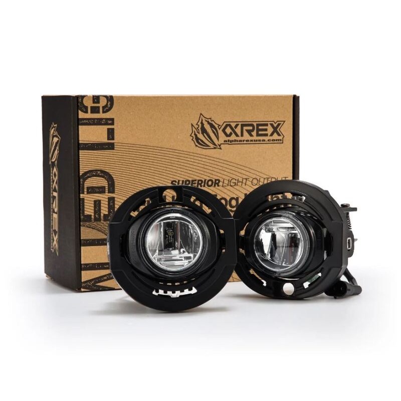 AlphaRex 15-23 Dodge Charger (Excludes SRT) DoubleTap Dual Color LED Projector Fog Lights
