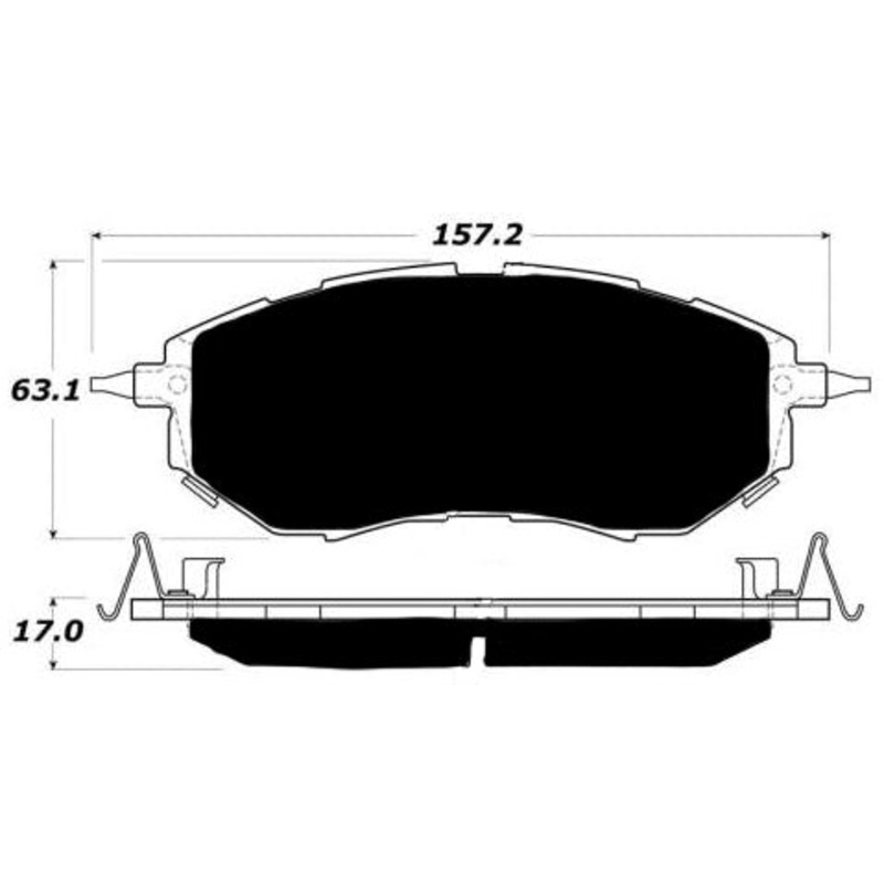 Porterfield Brake Pads for 2013 SUBARU OUTBACK