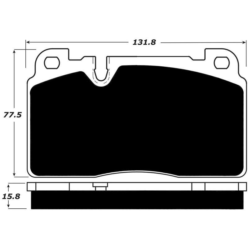 Porterfield Brake Pads for 2016 AUDI Q5 – 2.0T w/Brembo Calipers