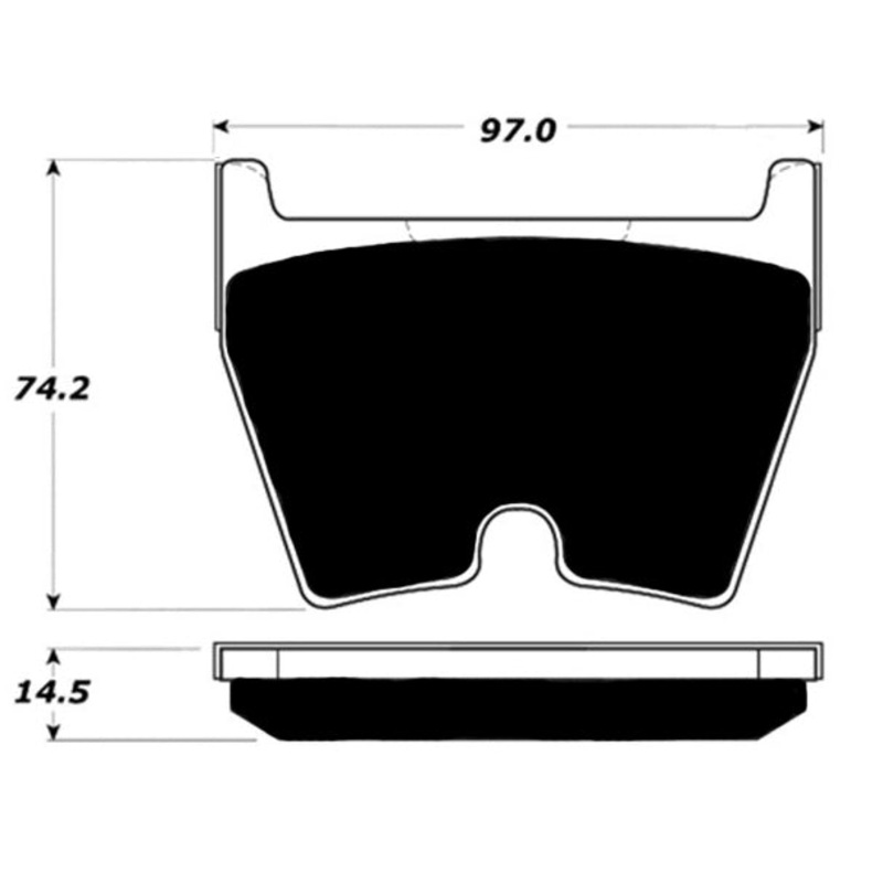 Porterfield Brake Pads for 2017 AUDI RS3 – w/Iron Discs