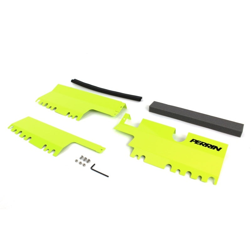 PERRIN 15-21 Subaru WRX/STI Radiator Shroud (With/Without OEM Intake Scoop) – Red