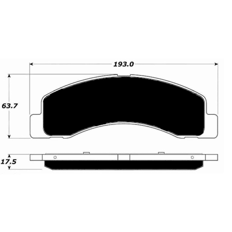 Porterfield Brake Pads for 2002 FORD F350 1 Ton 4WD SRW