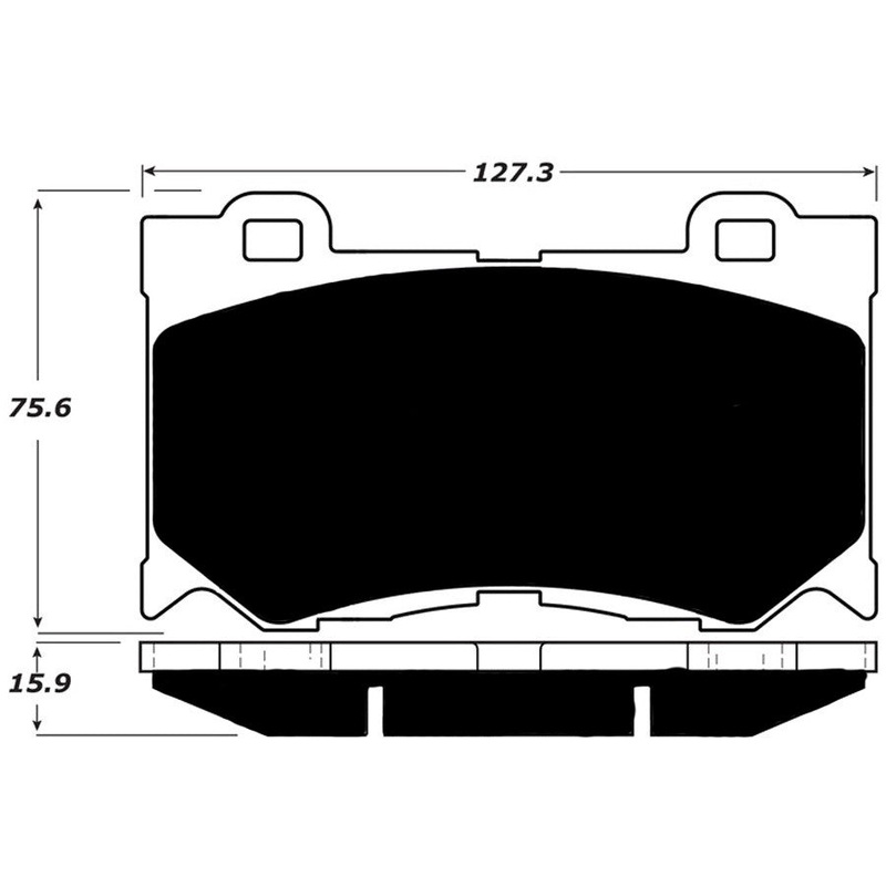 Porterfield Brake Pads for 2009 INFINITI FX50