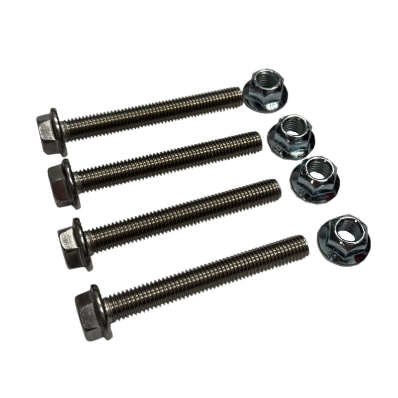 Kooks Locking Ball and Socket Bolt Kit (2 Bolts/2 Nuts/Locking Hardware)