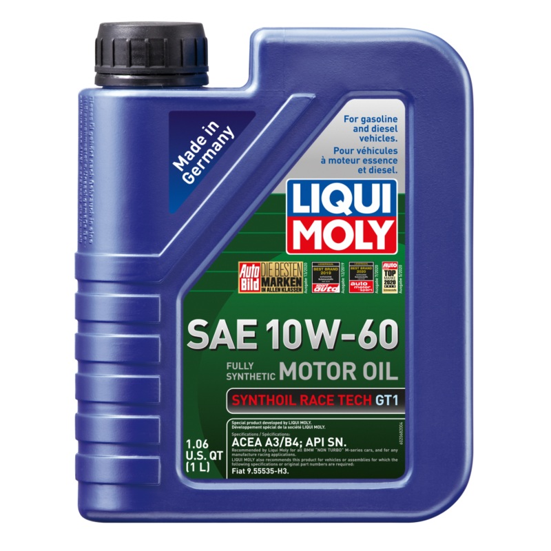 LIQUI MOLY 1L Synthoil Race Tech GT1 Motor Oil SAE 10W60