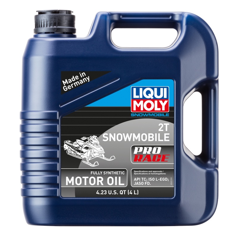 LIQUI MOLY 4L Snowmobile Motor Oil 2T Pro Race