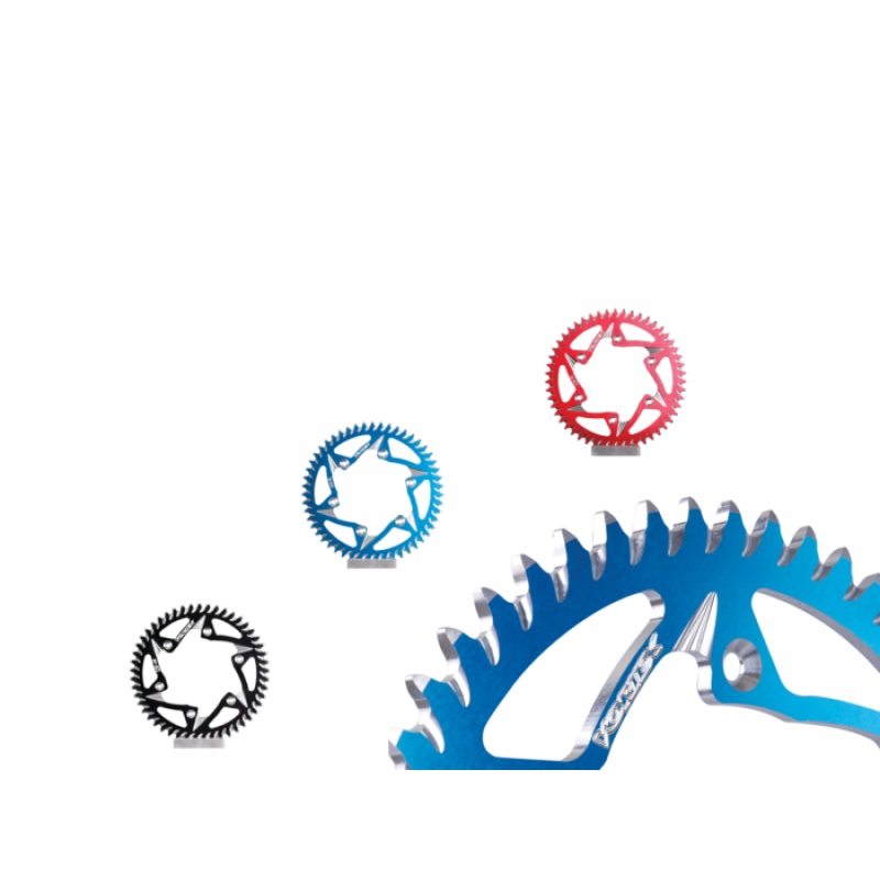 Vortex Racing Aluminum Rear Sprocket 520 53 Tooth- Black