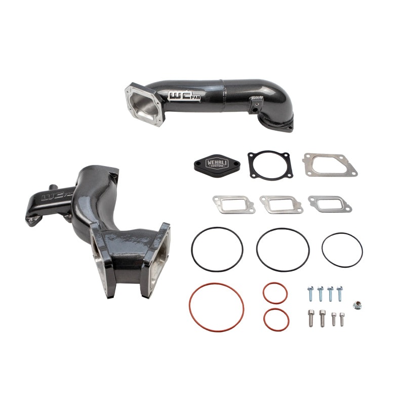 Wehrli 11-16 Chevrolet 6.6L LML Duramax High Flow Y-Bridge Kit – Grape Frost