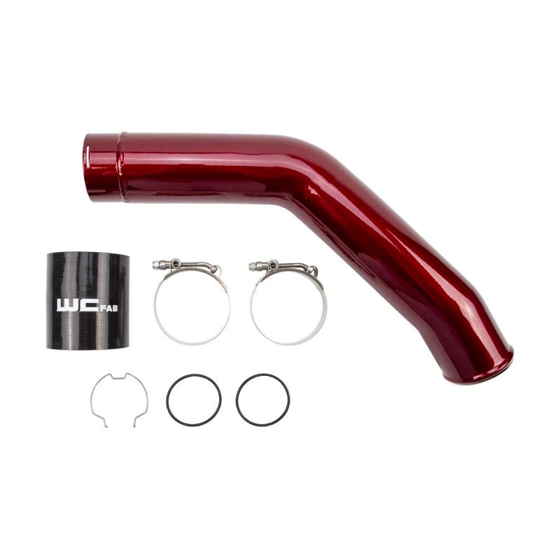 Wehrli 15-24 Ford 6.7L Power Stroke 3in Hot Side Intercooler Pipe – Bronze Chrome