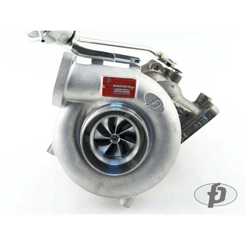 Forced Performance Mitsubishi Evo 9 Red XR57SR Turbocharger Ball Bearing MHI Turbine Hsg w/o WG
