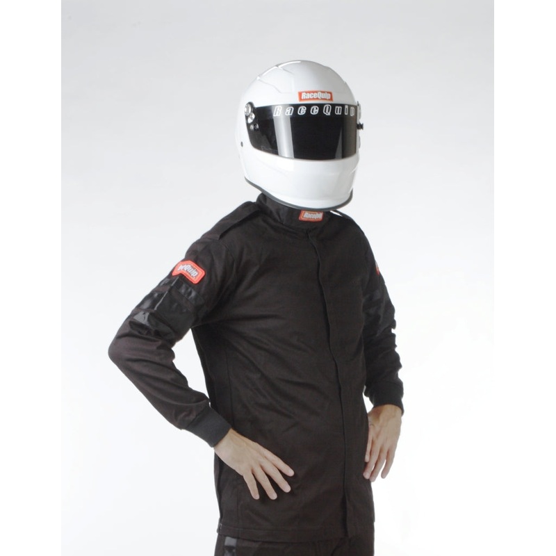 RaceQuip Black SFI-1 1-L Jacket – 2XL