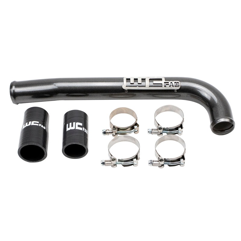 Wehrli 03-09 Cummins Upper Coolant Pipe – Gun Metal