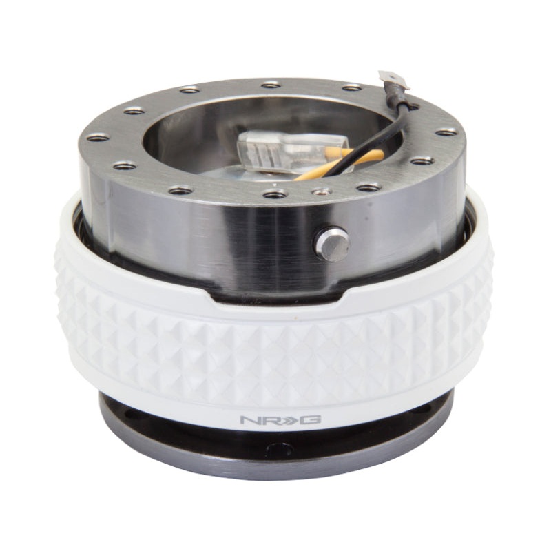 NRG Quick Release Kit – Pyramid Edition – Gunmetal Body / Glow In The Dark Pyramid Ring