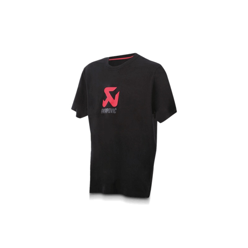 Akrapovic Mens Logo Black T-Shirt – Medium