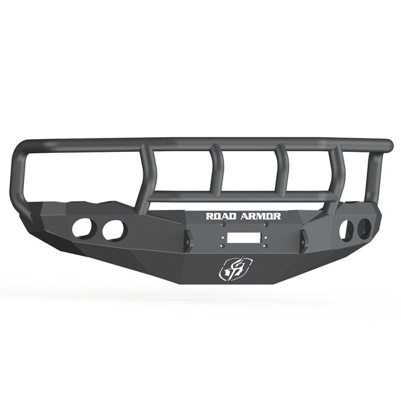 Road Armor 02-05 Dodge 1500 Stealth Front Winch Bumper w/Titan II Guard – Tex Blk