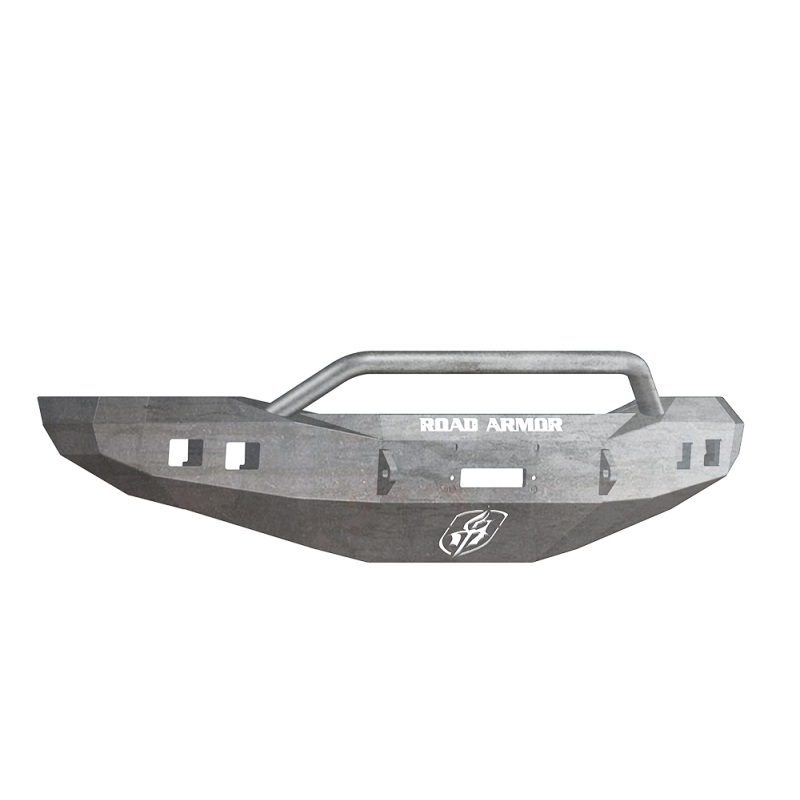 Road Armor 06-08 Dodge 1500 Stealth Front Winch Bumper w/Pre-Runner Guard – Raw