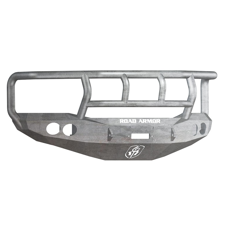 Road Armor 06-08 Dodge 1500 Stealth Front Winch Bumper w/Titan II Guard – Raw
