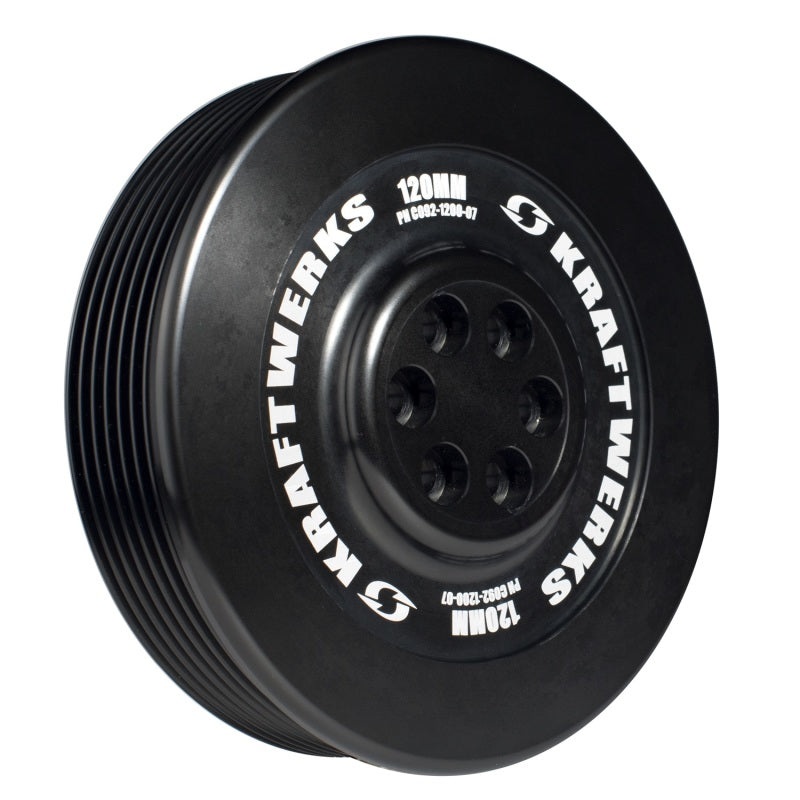 KraftWerks Supercharger Pulley – 120mm 7 Rib