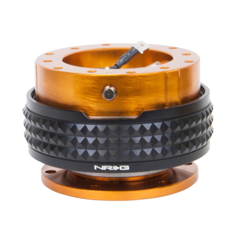 NRG Quick Release Kit – Pyramid Edition – Rose Gold Body / Black Pyramid Ring