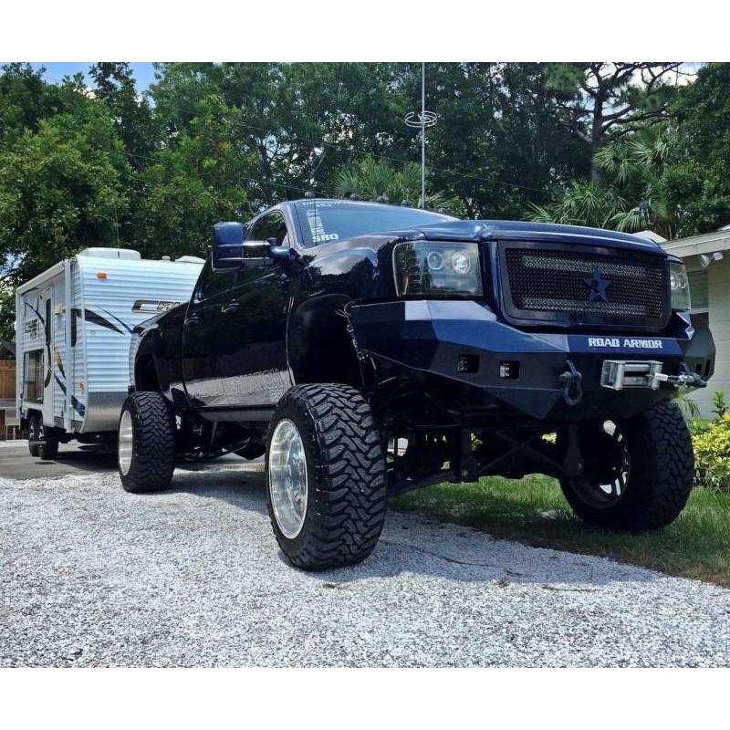 Road Armor 11-14 Chevy 2500 Stealth Front Winch Bumper – Raw