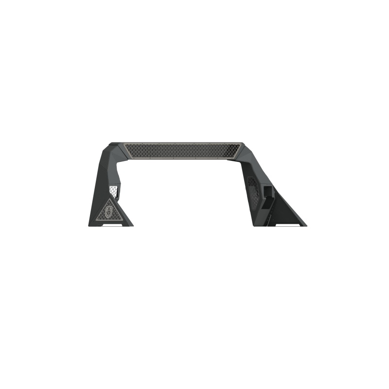 Road Armor 14-18 Chevy/GMC 1500 iD Headache Rack w/Bedrail Pods/40in Light Pod/Hyve Raw