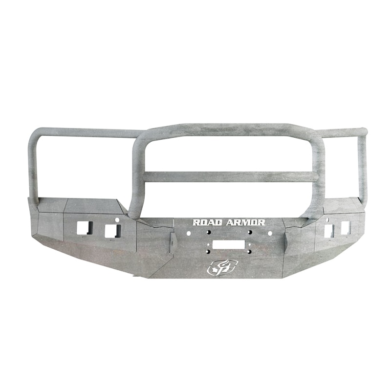 Road Armor 15-19 GMC 2500 Stealth Front Winch Bumper w/Lonestar Guard – Raw