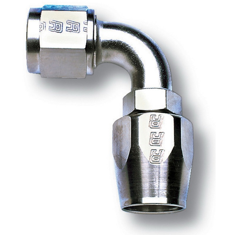 Russell Performance -6 AN Endura 90 Degree Full Flow Hose End