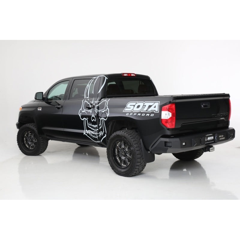 Road Armor 14-20 Toyota Tundra Stealth Rear Winch Bumper (Sensor Ready) – Tex Blk