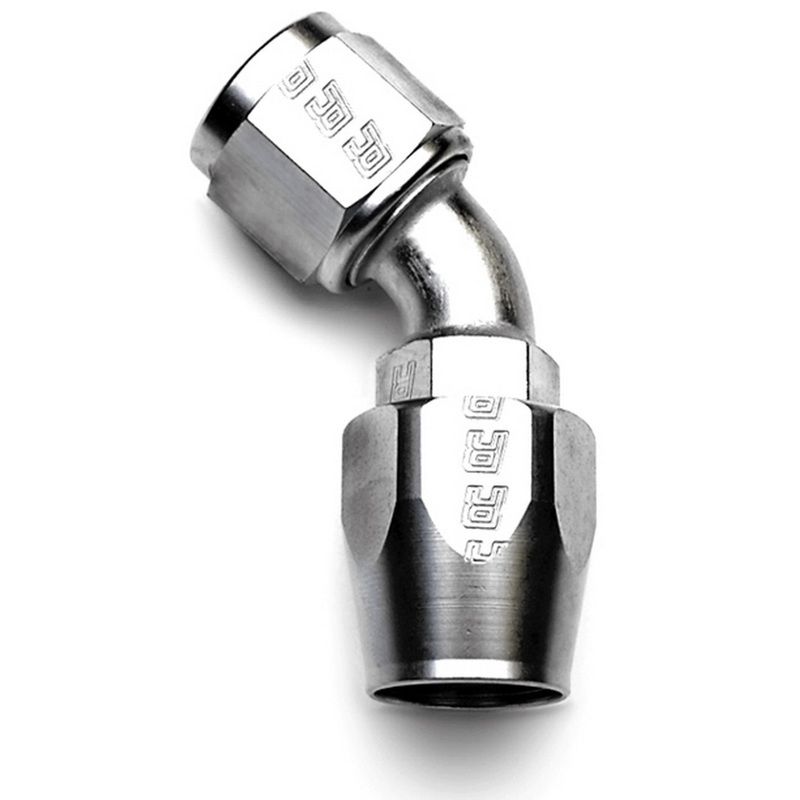 Russell Performance -6 AN Endura 45 Degree Full Flow Hose End