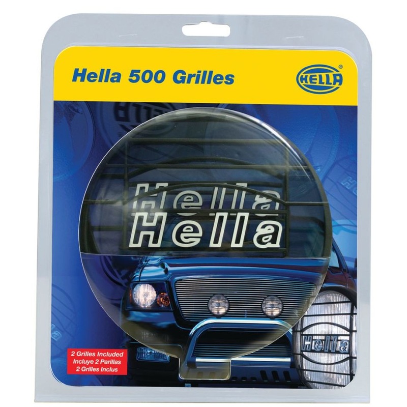 Hella 500 Grille Cover (Pair)