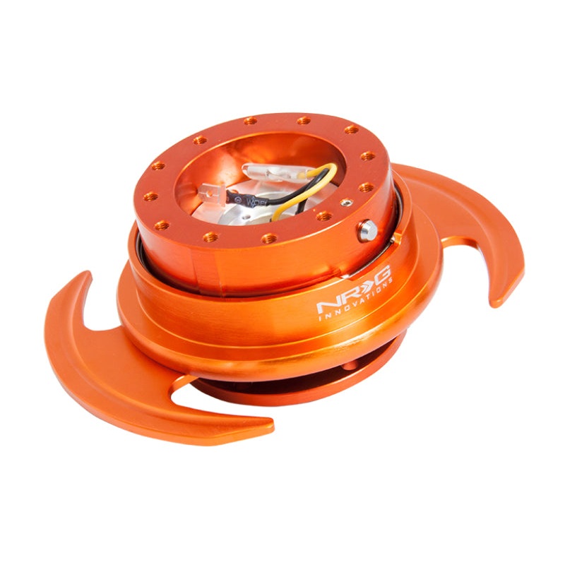NRG Quick Release Kit Gen 3.0 – Orange Body / Orange Ring w/Handles