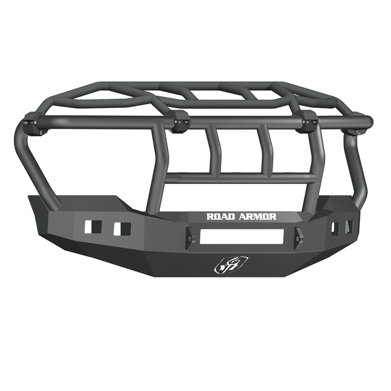 Road Armor 11-16 Ford F-250 Stealth Front Bumper w/Intimidator Guard – Tex Blk