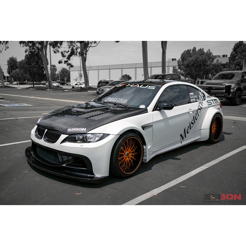 Seibon 07-10 BMW M3 Series 2Dr (E92) GTR-Style Carbon Fiber hood