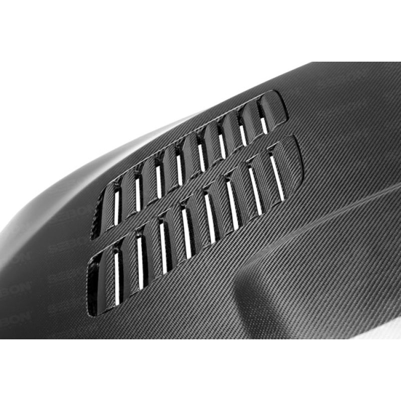 Seibon 12-13 BMW F30 GTR-Style Carbon Fiber Hood
