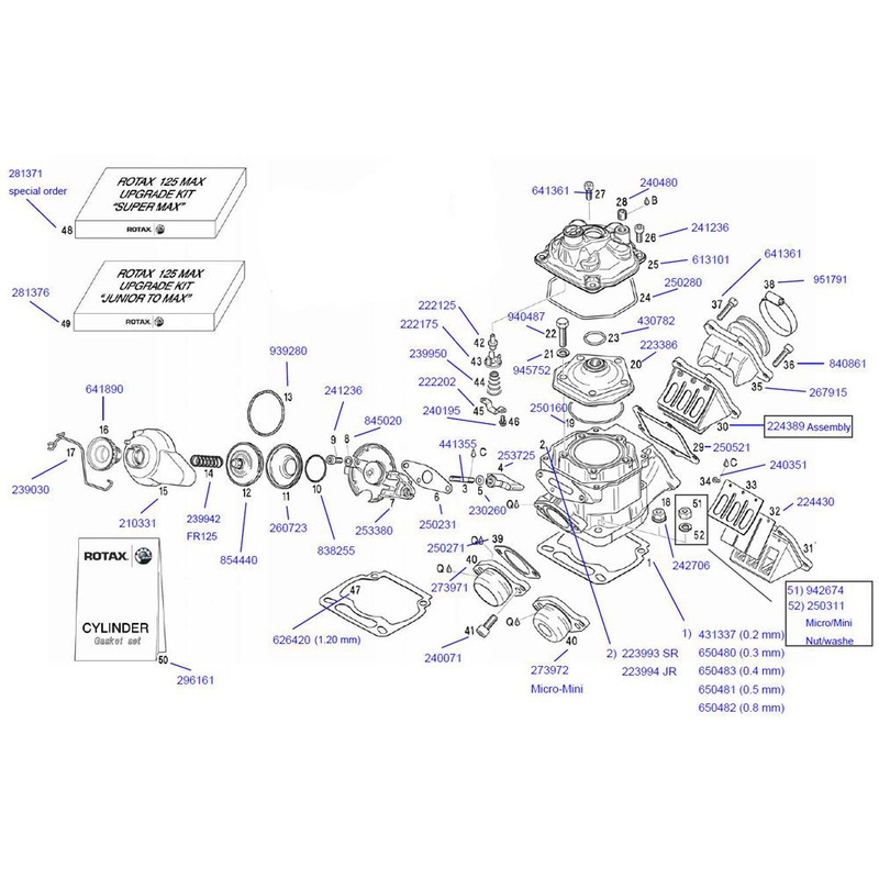 27. 641361 Rotax M6x25 Allen Bolt