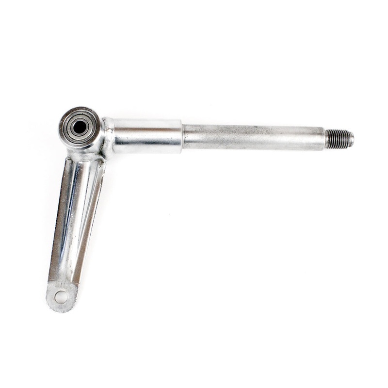 1. 10.6220.00 Birel Spindle Assembly, 12 Degree, 140mm Long, 17mm Shaft, Right Hand