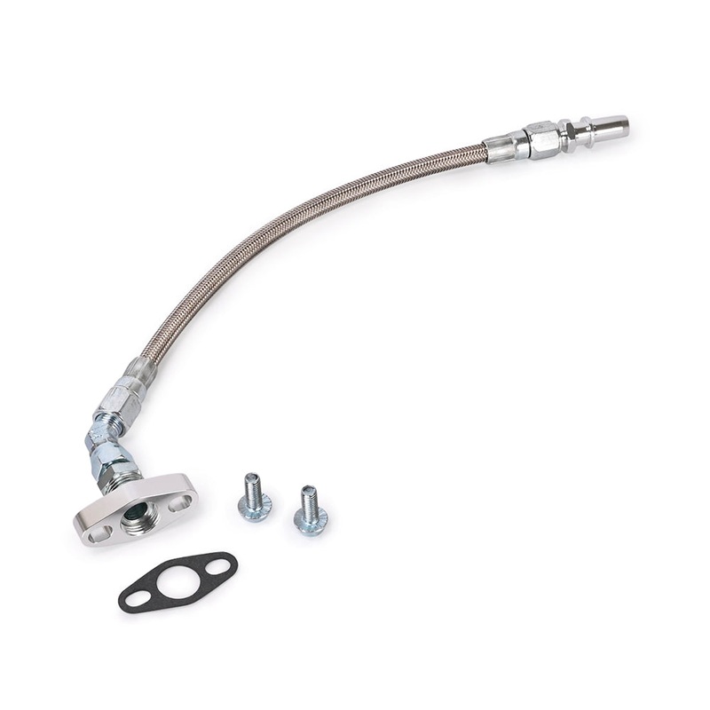 SAAB 9000 B202F B234L Garrett TB25 / MHI TD04HL Turbo Oil Drain ReturnPipe Kit