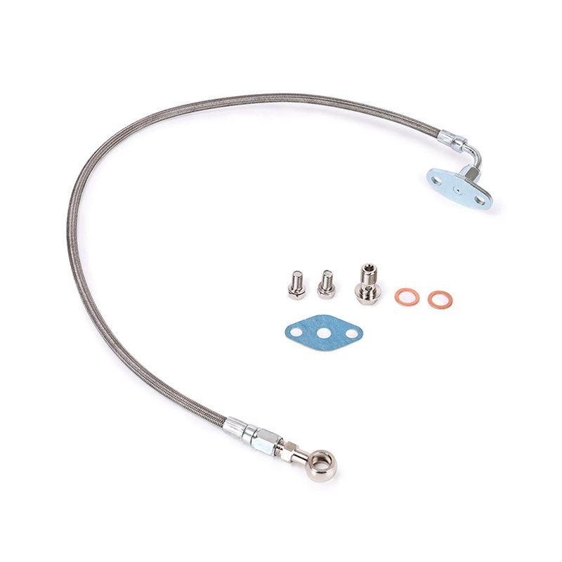 TOYOTA 1JZ-GTE 2JZ-GTE Garrett T3 T4 / T67-25G TE06H TD07S Turbo Oil Feed Line Kit