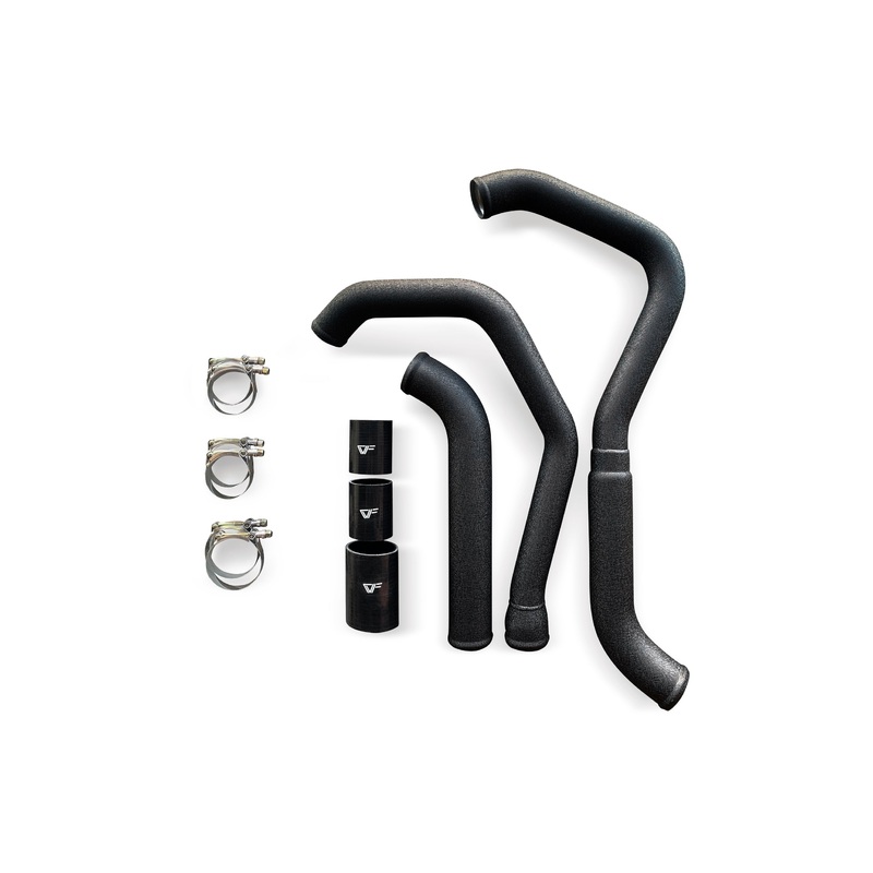 CVF Aluminum Intercooler Hot-side + Cold-side Piping Kit (2015-2020 Ford F-150 2.7L EcoBoost)