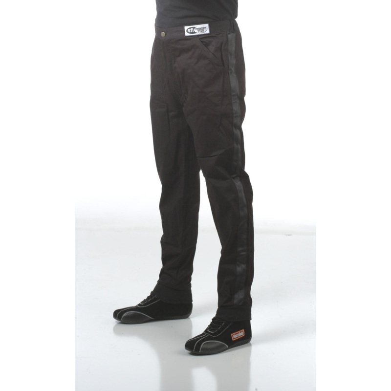 RaceQuip Black SFI-1 1-L Pants Medium Tall
