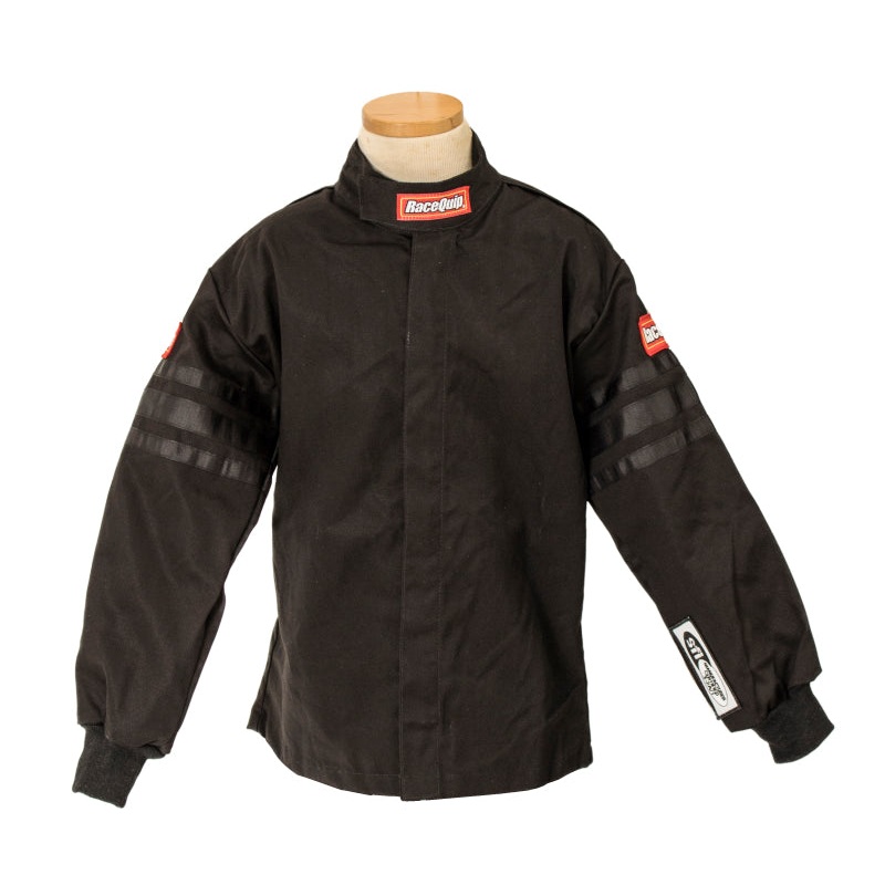 RaceQuip Black Trim SFI-1 JR. Jacket – KMedium