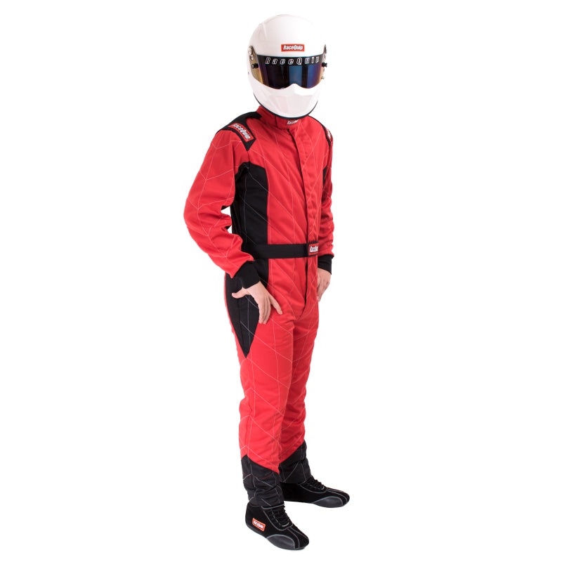 RaceQuip Red Chevron-5 Suit SFI-5 – 2XL