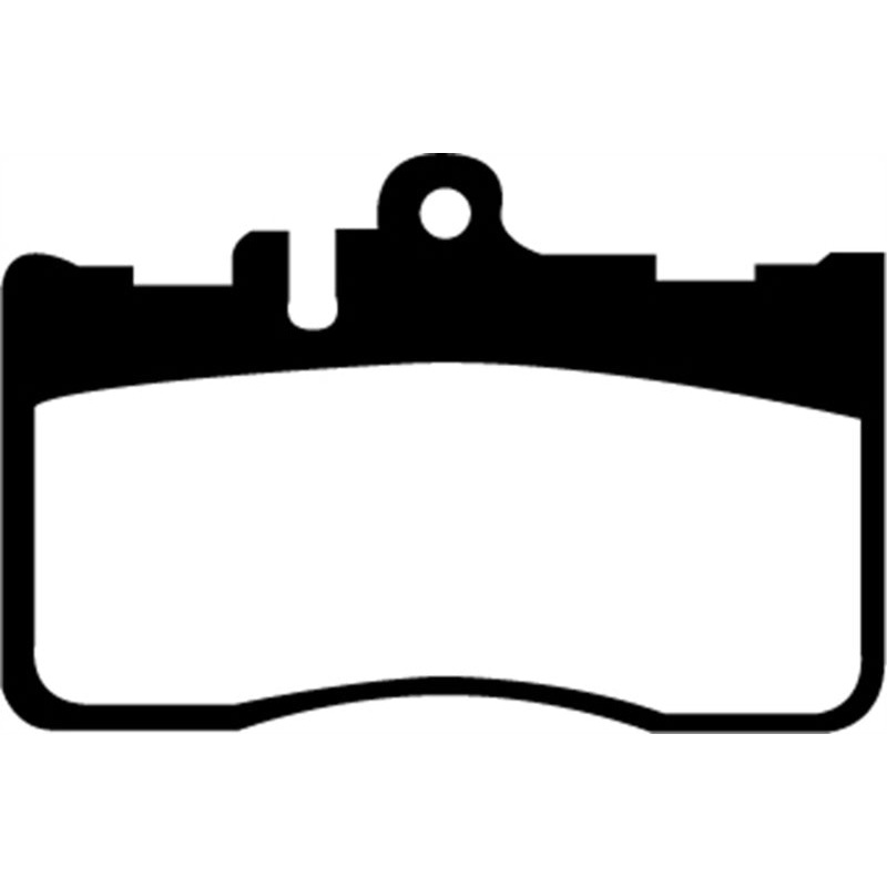 EBC 01-06 Lexus LS430 4.3 Redstuff Front Brake Pads