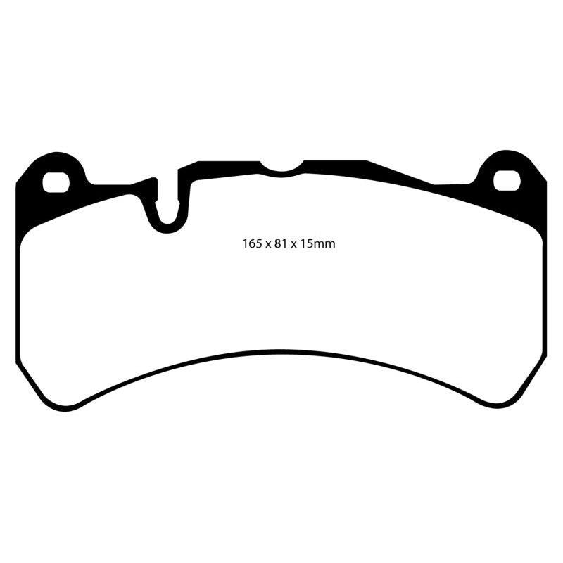 EBC 07-08 Ferrari 430 Scuderia 4.3 Bluestuff Front Brake Pads