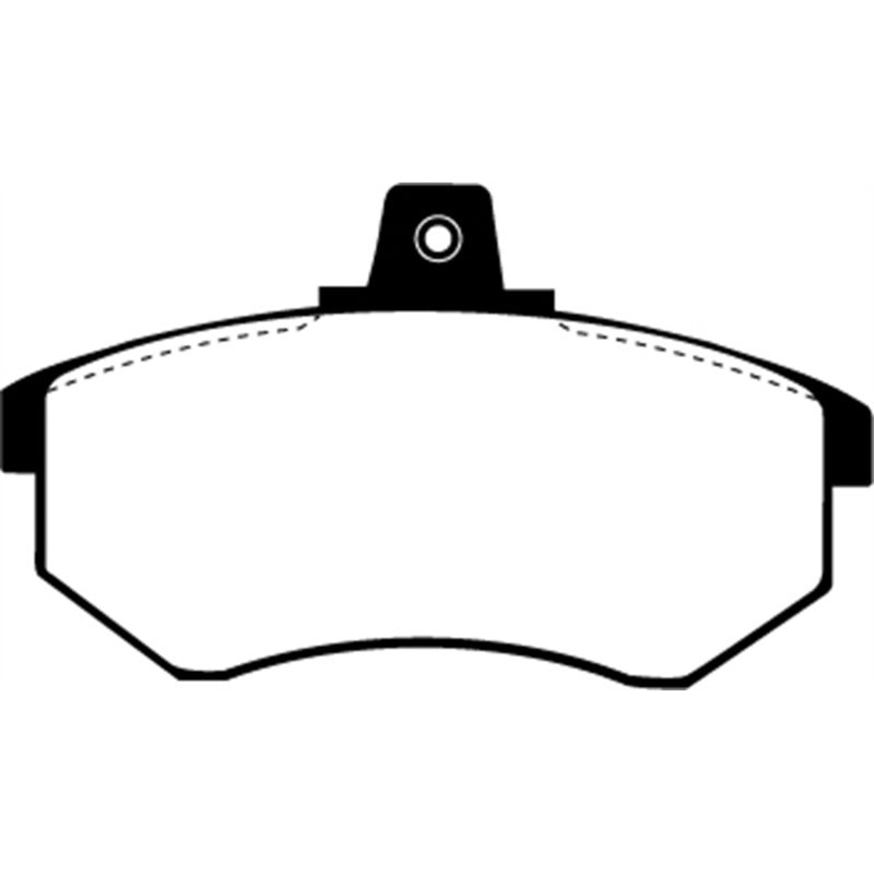 EBC 84-87 Audi 4000 1.8 Ultimax2 Front Brake Pads