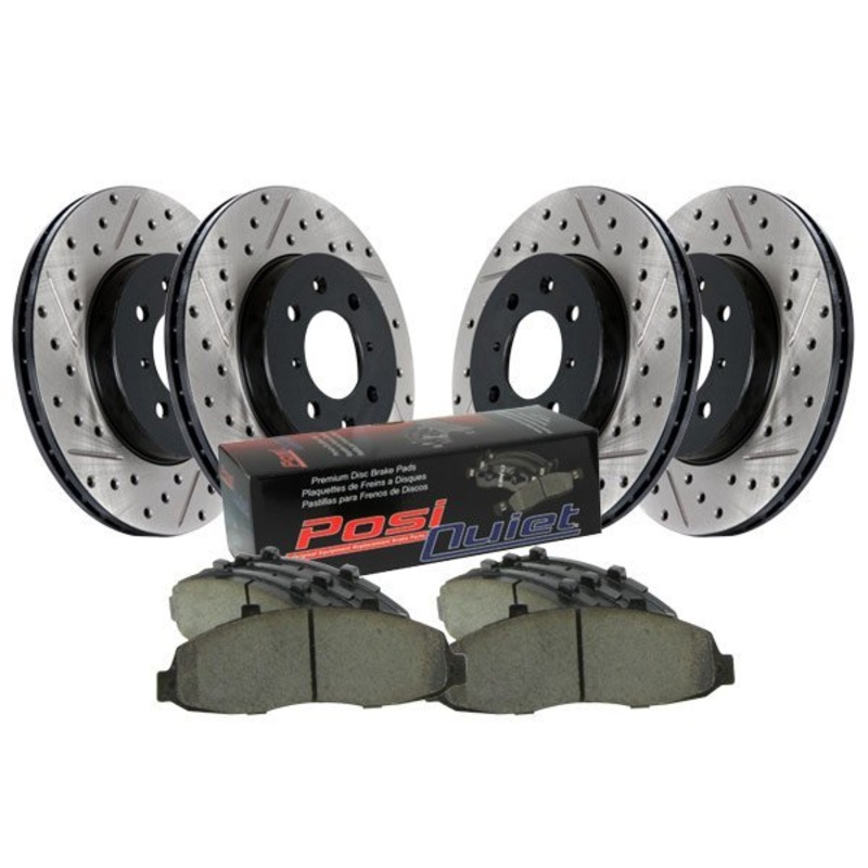 StopTech 97-04 Chevy Corvette Front Drilled & Slotted Sport Brake Kit